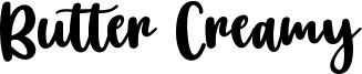 Butter Creamy Font