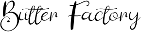 Butter Factory Font