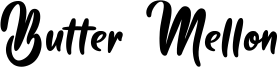 Butter Mellon Font