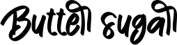 Butter Sugar Font