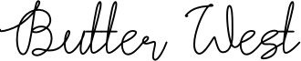 Butter West Font