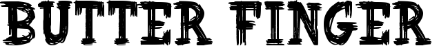 Butter Finger  Font