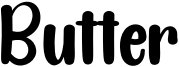 Butter Font