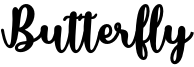Butterfly Font