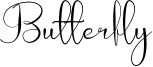 Butterfly Font
