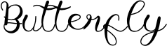 Butterfly Font
