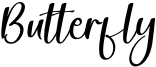 Butterfly Font