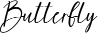 Butterfly Font