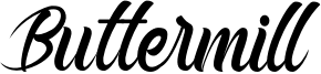 Buttermill Font