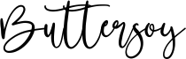 Buttersoy Font