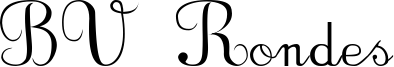 BV Rondes Font