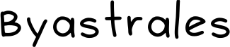 Byastrales-Regular.ttf
