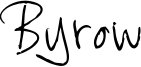 Byrow Font