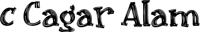 c Cagar Alam Font