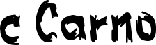 c Carno Font