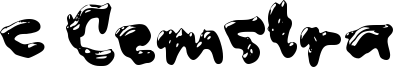 c Cemstra Font