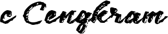 c Cengkram Font