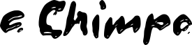 c Chimpo Font
