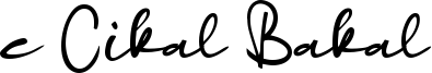 c Cikal Bakal Font