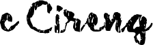 c Cireng Font