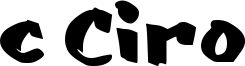 c Ciro Font