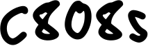 C808s Font