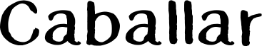 Caballar Font