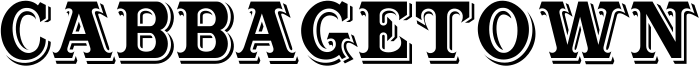 Cabbagetown Font