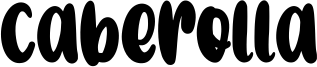 Caberolla Font