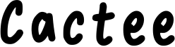 Cactee Font