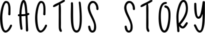 Cactus Story Font