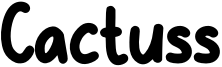 Cactuss Font