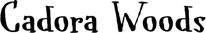 Cadora Woods Font