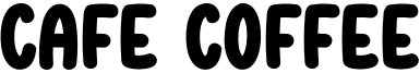 Cafe Coffee Font