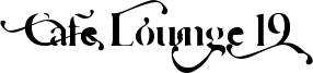 Cafe Lounge 19 Font