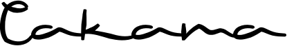 Cakama Font