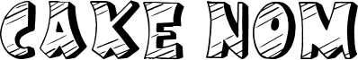 Cake Nom Font