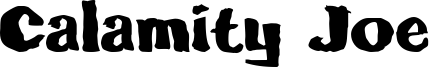 Calamity Joe Font