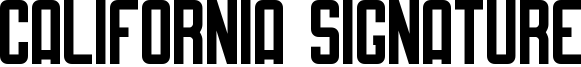 California Signature Duo.otf