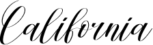 California Font