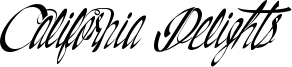 California Delights Font