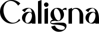 Caligna Font
