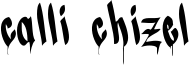 Calli Chizel Font