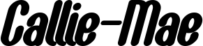 Callie-Mae Bold Italic.otf