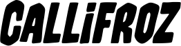 Callifroz Font