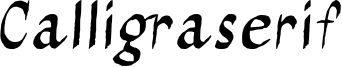 Calligraserif.otf