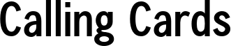 CallingCards_Bold_sample.otf