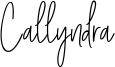 Callyndra Font