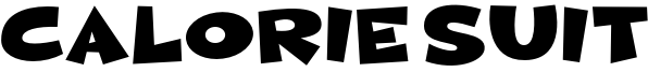 Calorie Suit Font
