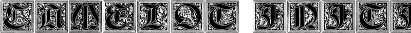 Camelot Initials Font
